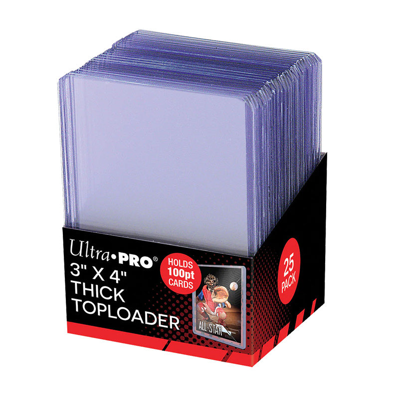 Ultra PRO 3" x 4" Toploaders 35pt-360pt