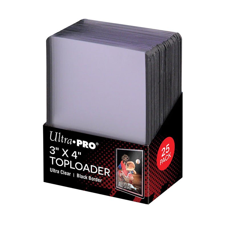 Ultra PRO 3" x 4" 3" x 4" Color Border Toploaders (25ct) for Standard Size Cards
