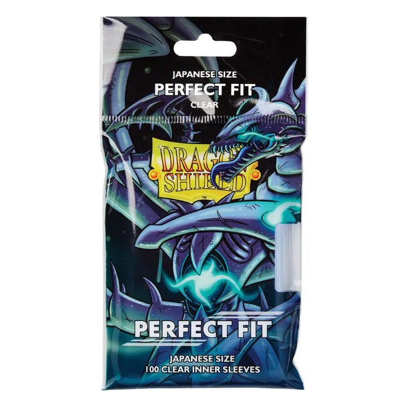 Dragon Shield: Clear Perfect Fit - Japanese Size Inner Sleeves (100ct)