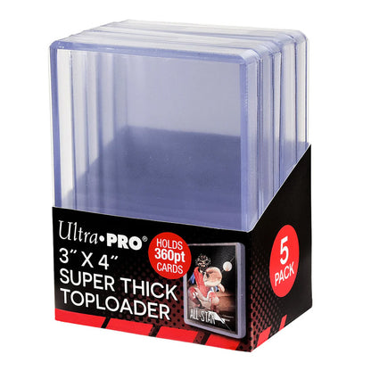 Ultra PRO 3" x 4" Toploaders 35pt-360pt